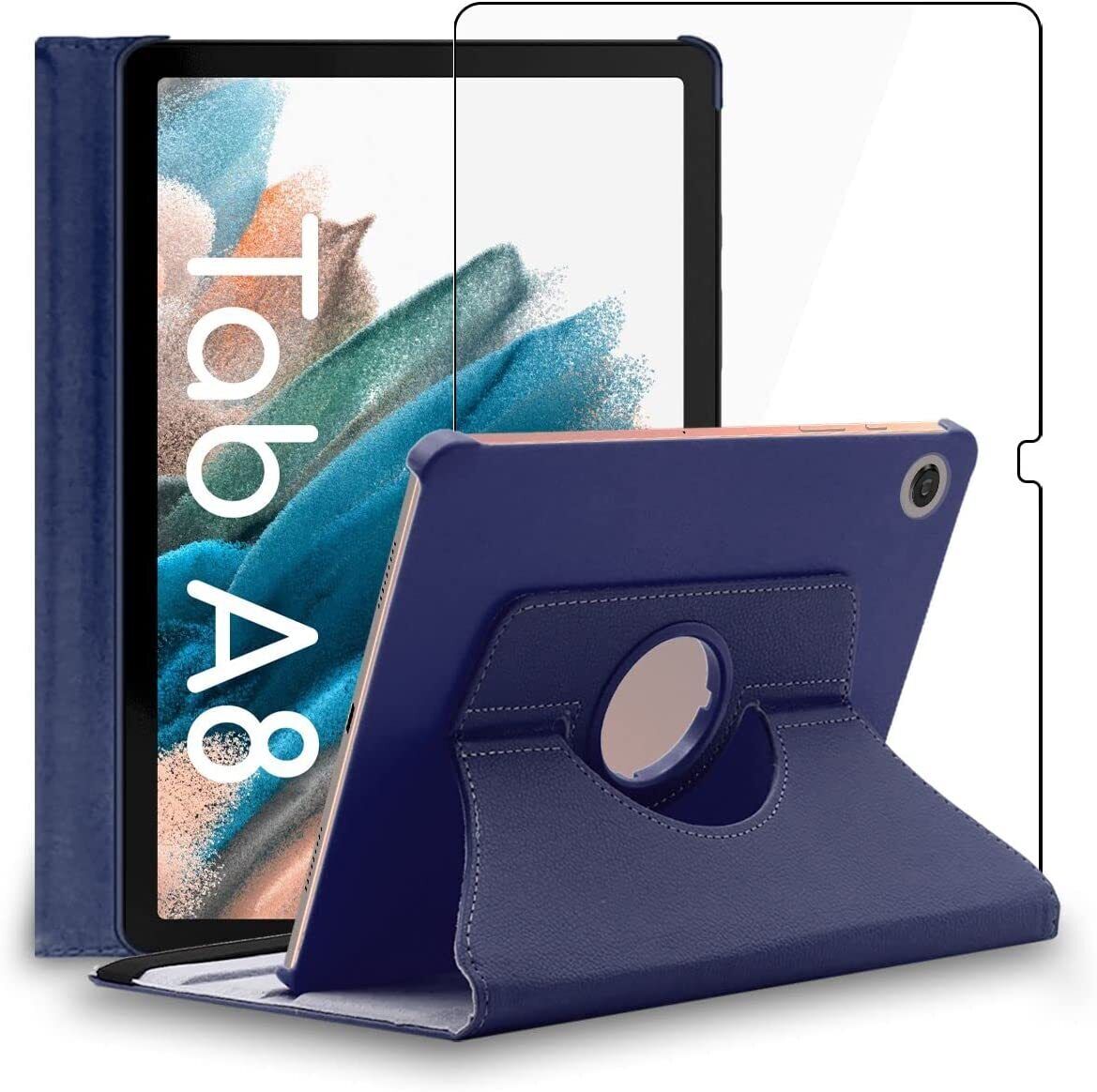 Samsung Galaxy Tab A8 10.5 360 Case Tablet Cover + Glass Screen Protector