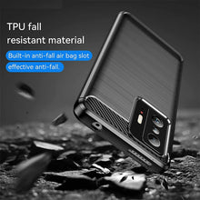 Xiaomi 11T Case Carbon Fibre Cover & Glass Screen Protector