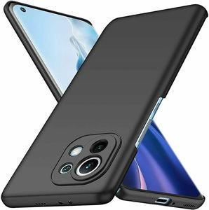 Xiaomi 11 Lite 5G NE Case Slim Hard Back Cover & Glass Screen Protector