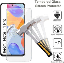 Xiaomi Redmi Note 11 Pro Case Slim Silicone Cover & Glass Screen Protector