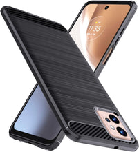 Motorola Moto G32 Case Carbon Fibre Gel Cover Ultra Slim Shockproof