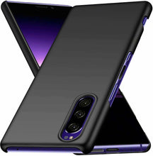 Sony Xperia 1 III Case Slim Hard Back Cover & Glass Screen Protector