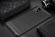 Samsung Galaxy Note10 Lite Carbon Fibre Cover & Glass Screen Protector