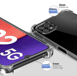 Samsung Galaxy A22 5G Case Clear Silicone Slim Shockproof Gel Cover