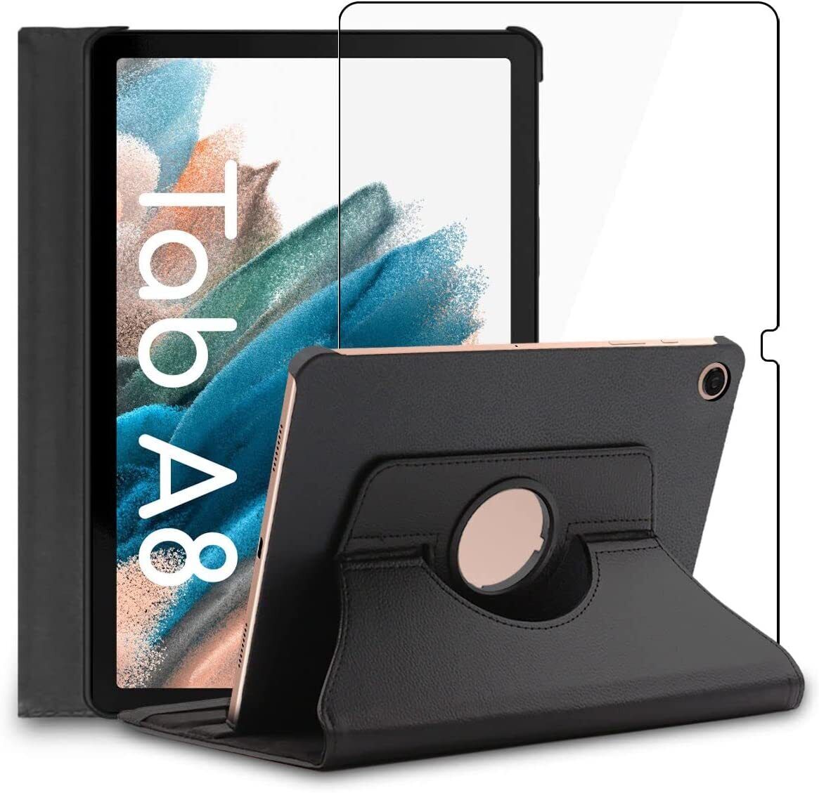 Samsung Galaxy Tab A8 10.5 360 Case Tablet Cover + Glass Screen Protector