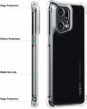 Oppo Find X5 Pro Case Clear Silicone Slim Shockproof Gel Cover