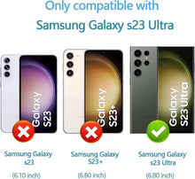 Phone Case Samsung Galaxy S23 Ultra Soft Silicone Gel Cover - Matte Black