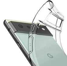 Google Pixel 6 Pro Case Clear Silicone Ultra Slim Gel Cover