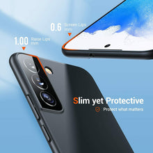 Samsung Galaxy S22 5G Case Slim Soft Silicone Gel Cover Black