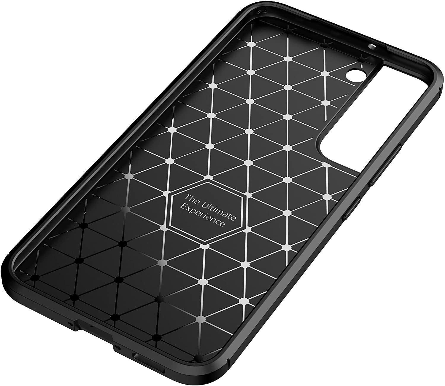 Samsung Galaxy S23+ Plus Case, Carbon Gel Phone Cover Ultra Slim Shockproof