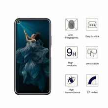 Honor 20S Case Carbon Fibre Cover & Glass Screen Protector