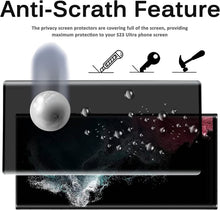 2 Pack Samsung Galaxy S23 Ultra Screen Protector Glass Privacy Anti-Spy