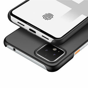 Google Pixel 4 Case Slim Hard Cover & Glass Screen Protector