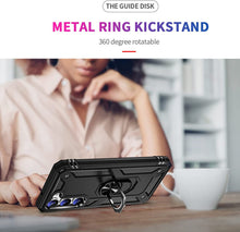 Phone Case Samsung Galaxy S23+ Plus Kickstand Shockproof Ring Phone Cover