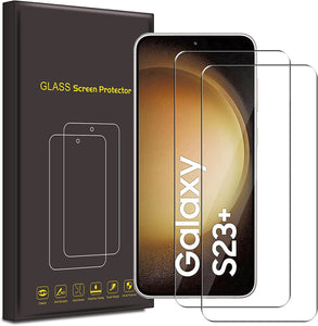(2 Pack) Tempered Glass Screen Protector Samsung Galaxy S23+ Plus