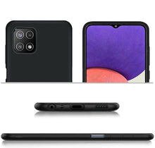 Samsung Galaxy A22 5G Case Slim Silicone Cover & Glass Screen Protector