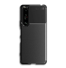 Sony Xperia 1 III Case Carbon Gel Cover Ultra Slim Shockproof