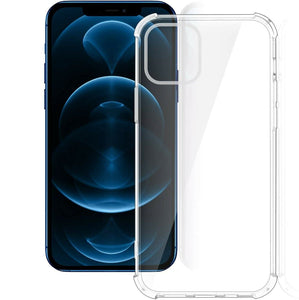 Apple iPhone 12 Pro Max Case Clear Silicone Slim Shockproof Gel Cover 6.7"