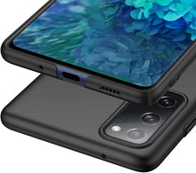 Samsung Galaxy S20 FE / 5G Case Slim Silicone Cover & Glass Screen Protector