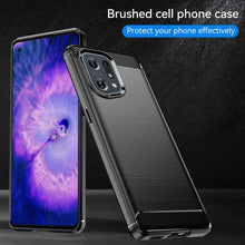 Oppo Find X5 Pro Case Carbon Gel Cover Ultra Slim Shockproof