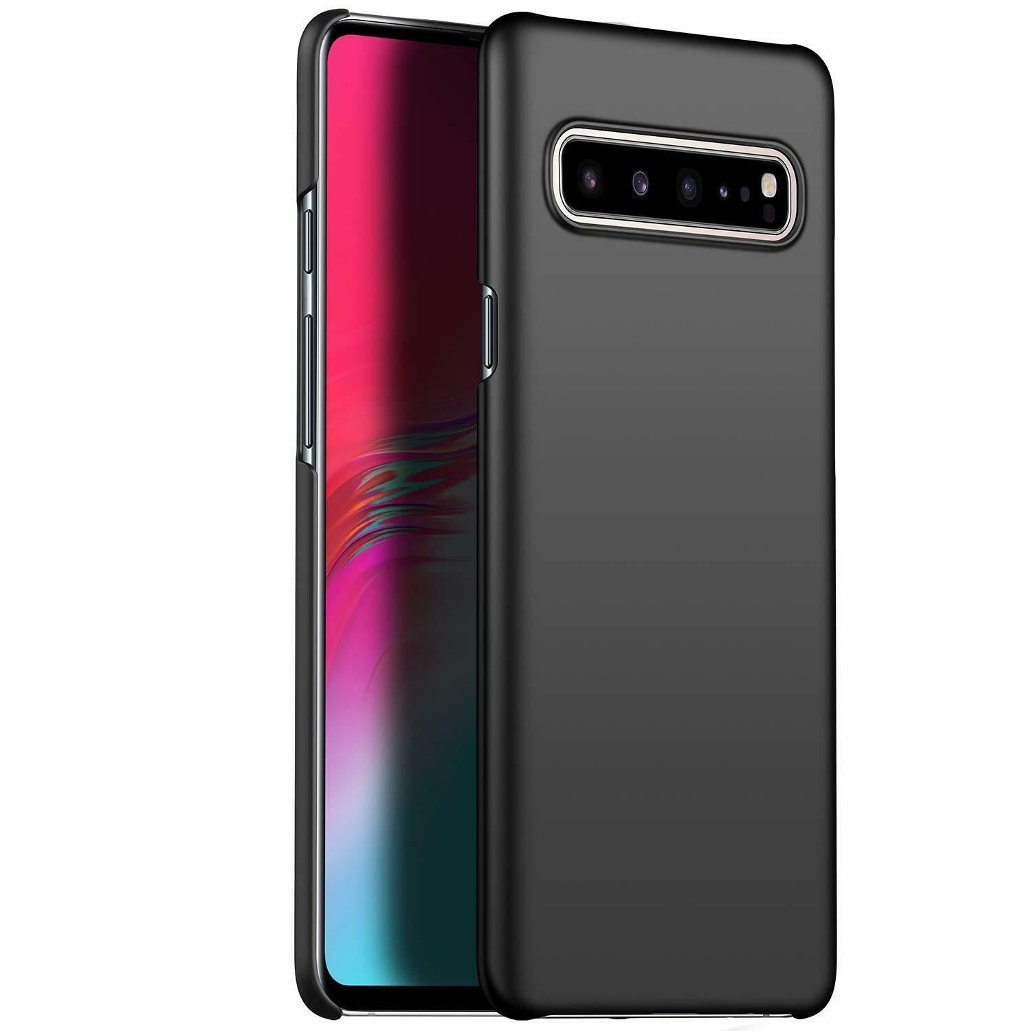 Samsung Galaxy S10 5G Case Ultra Slim Hard Back Cover - Matte Black