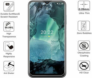 Nokia G21 Tempered Glass Screen Protector Case Friendly