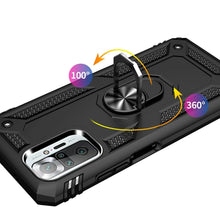 Xiaomi Redmi Note 10 Pro Case Kickstand Cover & Glass Screen Protector