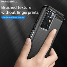 Xiaomi Redmi 10 2022 Case Carbon Fibre Gel Cover Ultra Slim Shockproof 6.5"