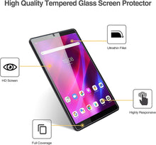 (2 Pack) Lenovo Tab M8 2nd Gen Tempered Glass Screen Protector (8.0") Tablet