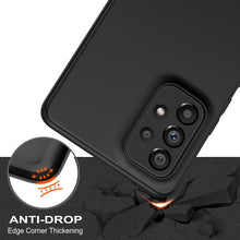 Samsung Galaxy A33 5G Case Slim Hard Back Cover & Glass Screen Protector