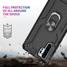 Huawei P30 Pro New Edition Case Kickstand Cover & Glass Screen Protector