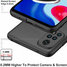 Xiaomi Redmi Note 11S Case Ultra Slim Hard Back Cover - Matte Black 6.43"