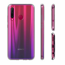 Honor 20 lite Case Clear Slim Gel Cover & Glass Screen Protector