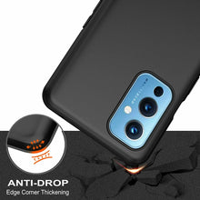 OnePlus 9 Case Slim Silicone Cover & Glass Screen Protector