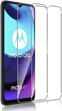 Motorola Moto E30 Case Clear Shockproof Cover & Glass Screen Protector