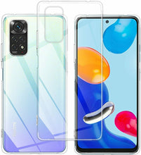 Xiaomi Redmi Note 11 Case Clear Silicone Ultra Slim Gel Cover 6.43"
