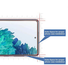 Samsung Galaxy S20 FE/5G Tempered Glass Screen Protector Case Friendly
