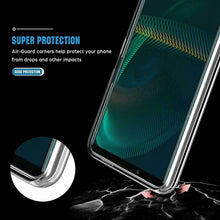 Sony Xperia 5 III Case Clear Gel Cover & Glass Screen Protector