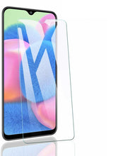 Samsung Galaxy A30s Case Clear Slim Gel Cover & Glass Screen Protector
