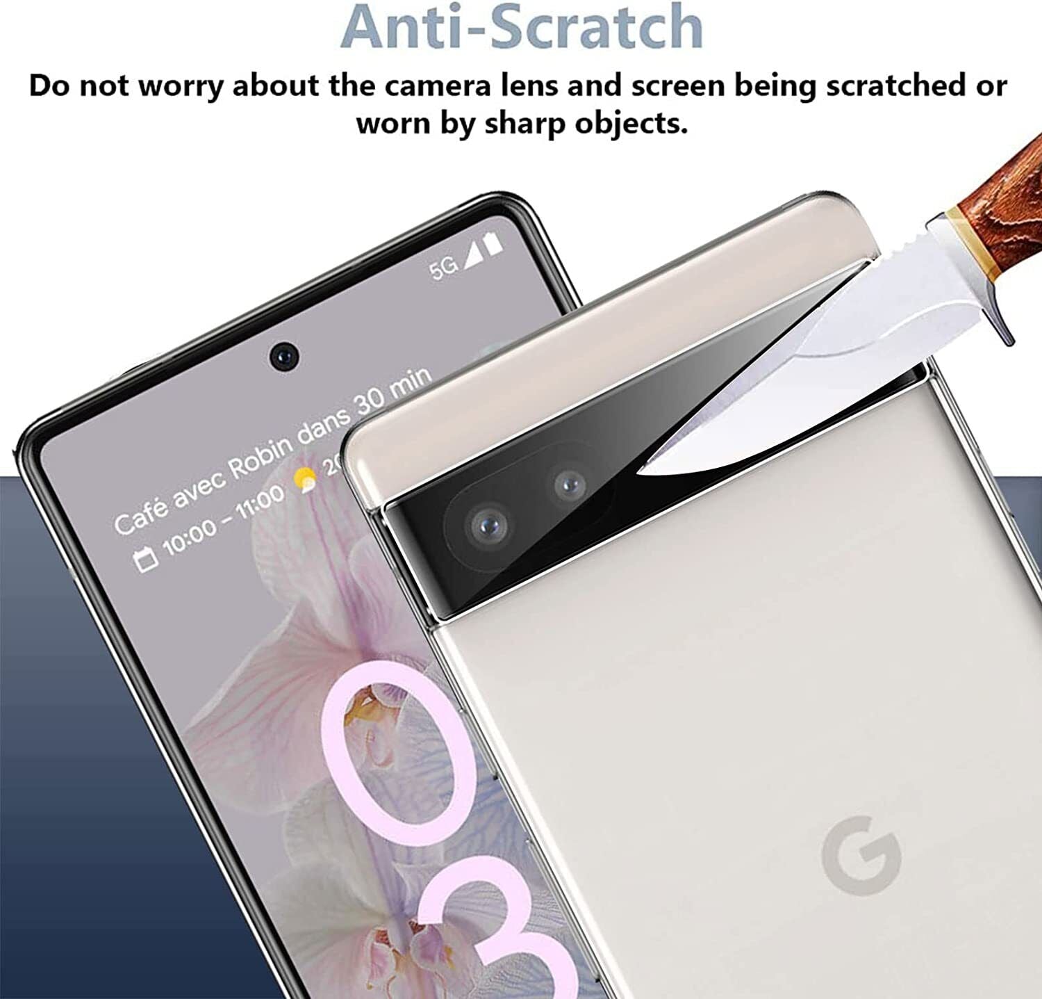Google Pixel 6a 5G 9H Camera Lens Case Protector Tempered Glass Cover