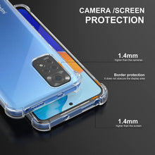 Xiaomi Redmi Note 11 Case Clear Shockproof Cover & Glass Screen Protector