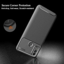 Honor 9X Lite Case Carbon Gel Cover Ultra Slim Shockproof