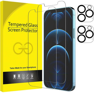 Apple iPhone 11/12/13 Pro Max Glass Screen Protector & Camera lens Glass