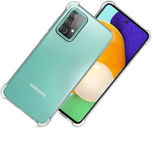 Samsung Galaxy A52s 5G Case Clear Shockproof Cover  & Glass Screen Protector