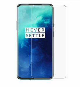 OnePlus 7T Case Slim Hard Cover & Glass Screen Protector