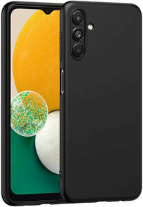 Samsung Galaxy A13 5G Case Slim Silicone Gel Cover - Matte Black