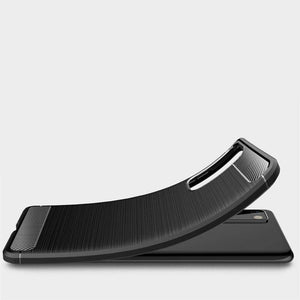 Samsung Galaxy S20 FE/5G Case Carbon Fibre Gel Cover Ultra Slim Shockproof