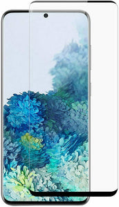 Samsung Galaxy S20+ Case Slim Gel Cover & Full Glass Screen Protector
