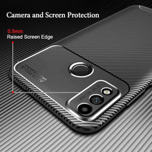 Honor 9X Lite Case Carbon Gel Cover Ultra Slim Shockproof