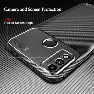 Honor 9X Lite Case Carbon Gel Cover Ultra Slim Shockproof